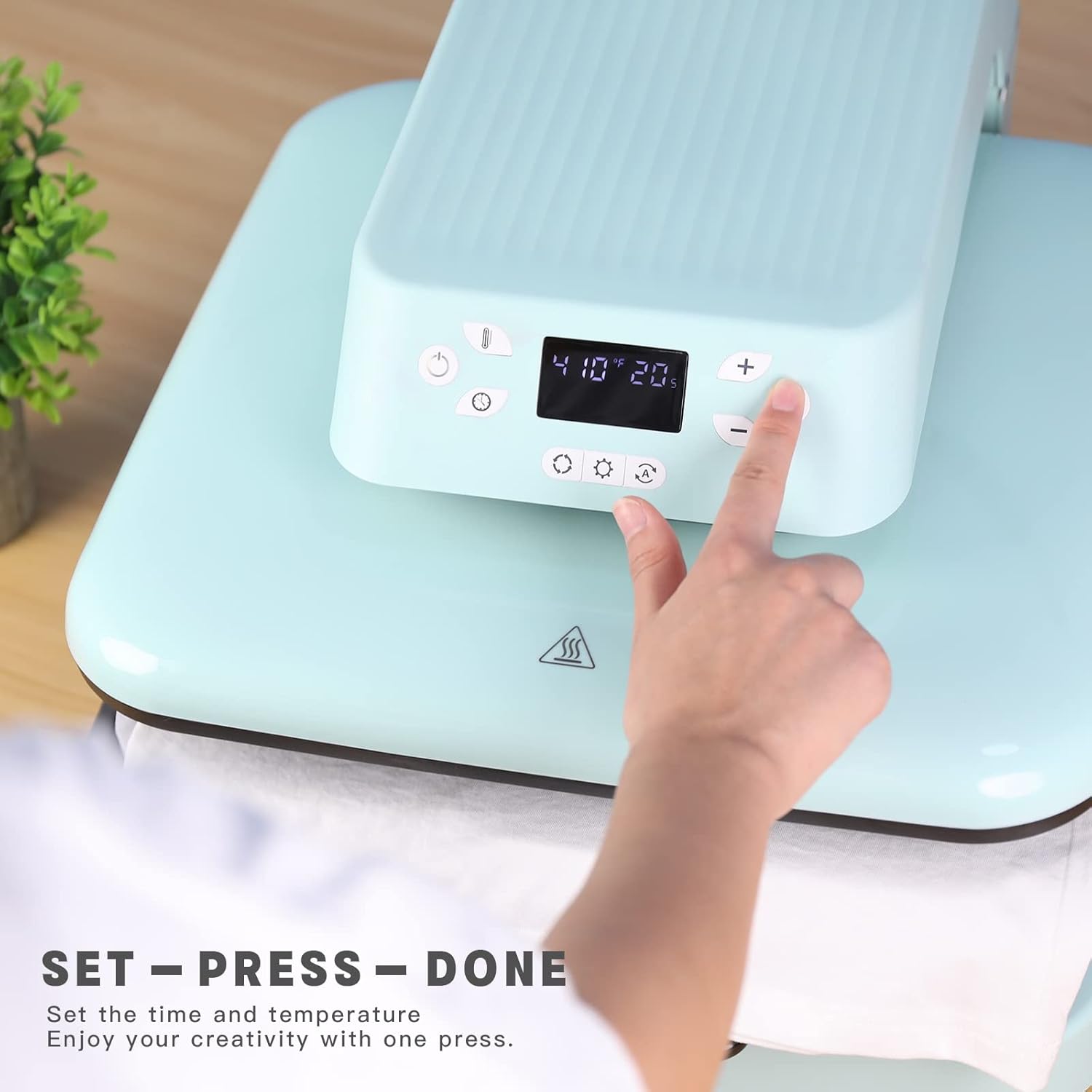 Thumbnail 2 de HTVRONT Auto 15x15 Heat Press Machine for T-Shirts: Hands-Free, Fast warm-up, Auto Release