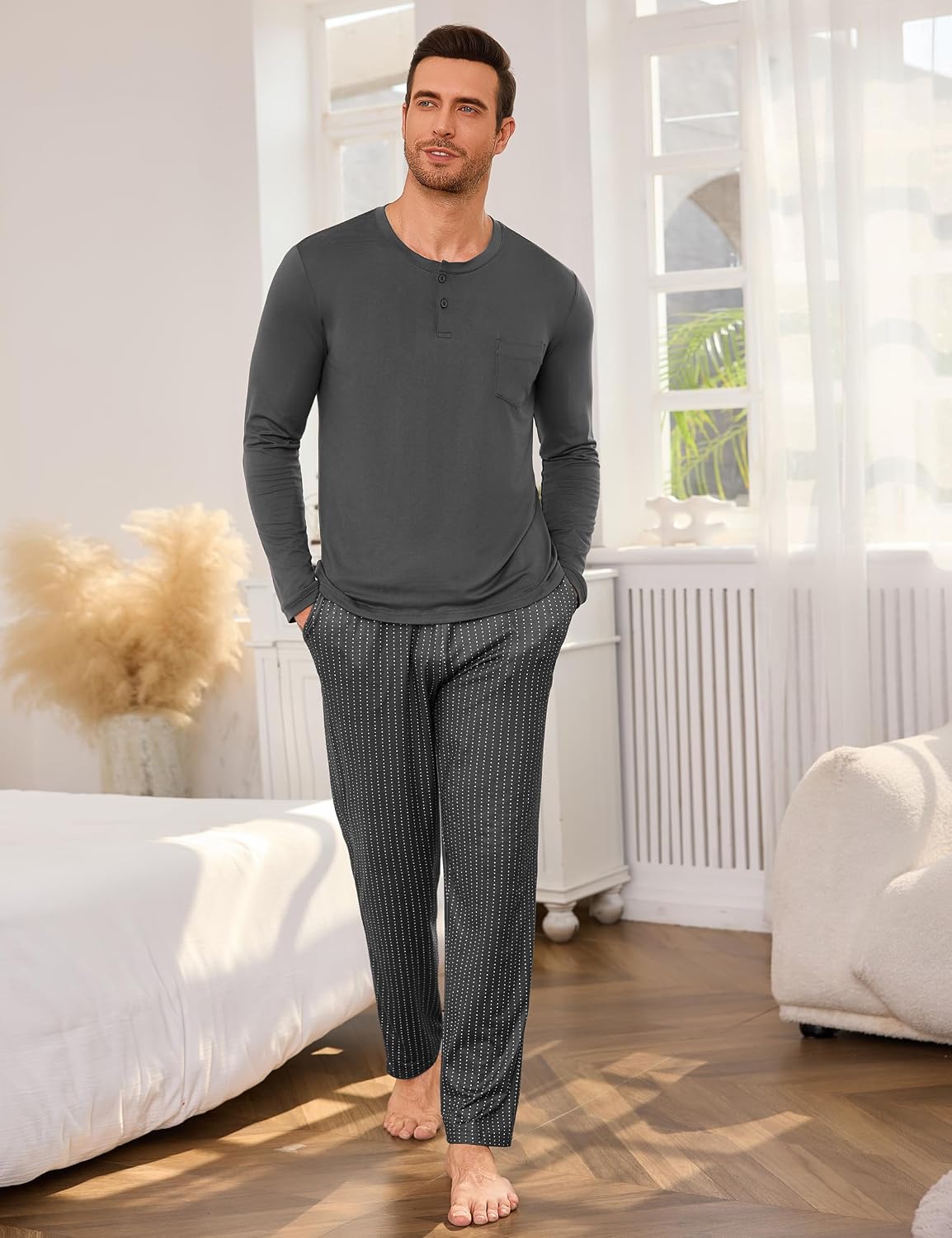 Thumbnail 4 de Jahetuul pyjama homme hiver coton ⚙
