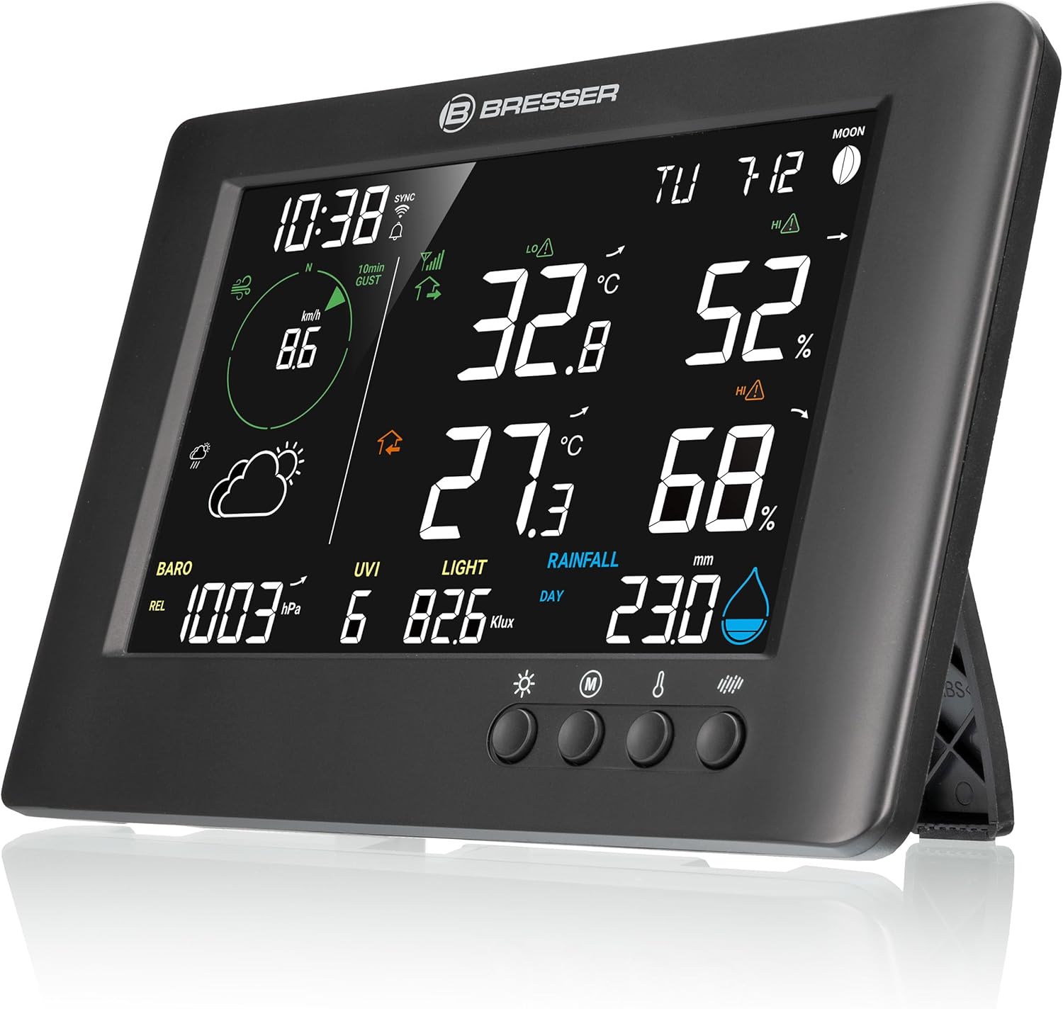 Detalle 2 de Bresser WLAN 7-in-1 Wetterstation TB