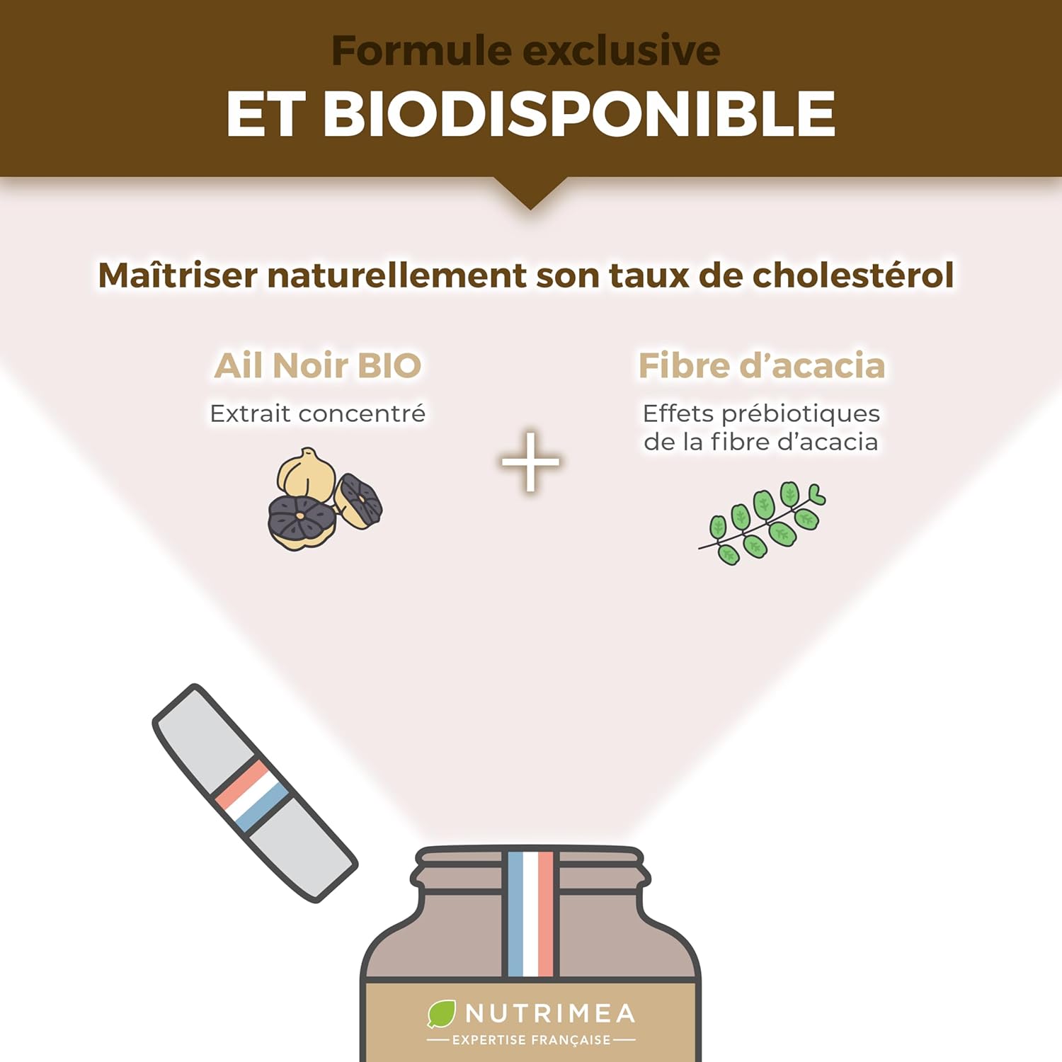 Thumbnail 3 de Nutrimea AIL NOIR – Fermenté BIO 1000 mg (extrait 4:1, standardisé S-allyl-cystéine) – 90 gélules vegan