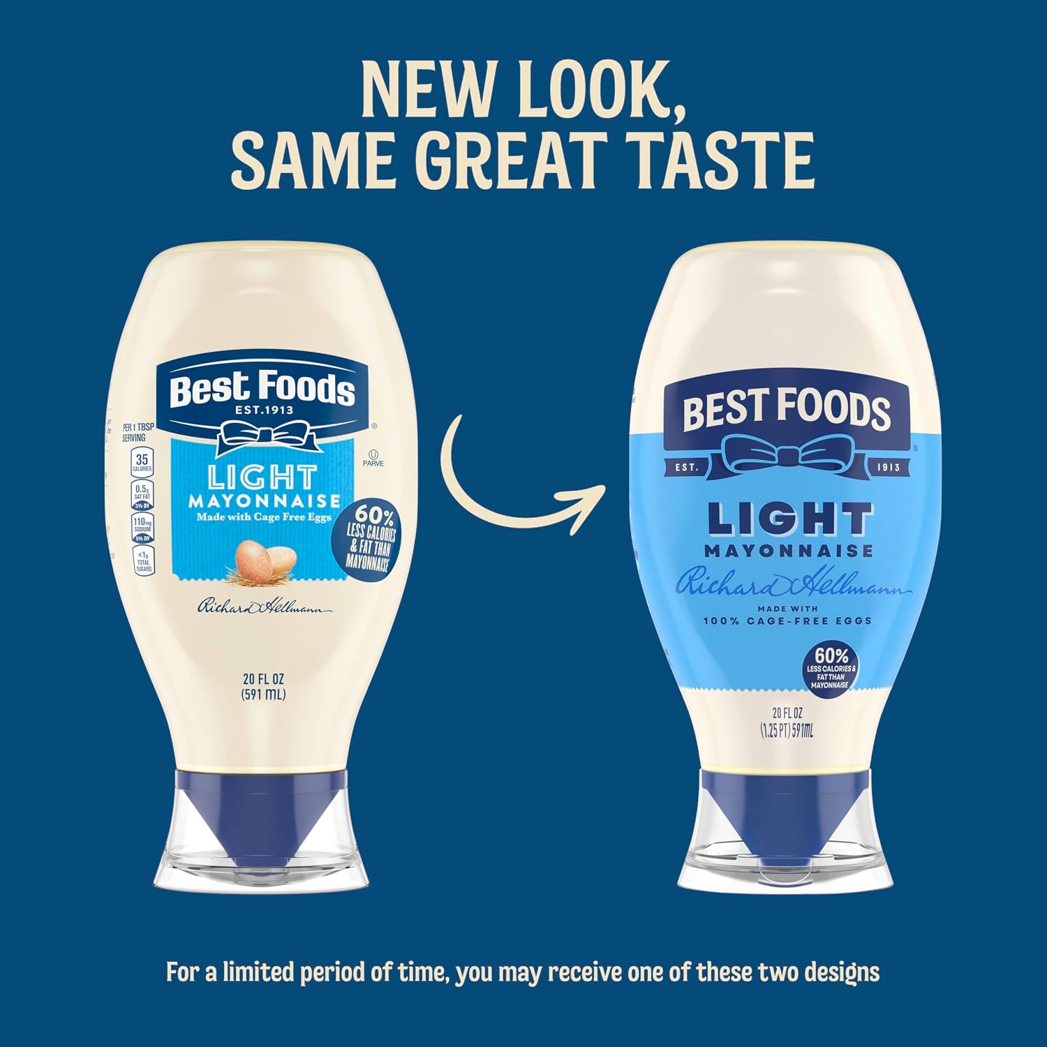 Thumbnail 3 de Best Foods Light Mayonnaise, 20 oz Squeeze Bottle with Precision Tip