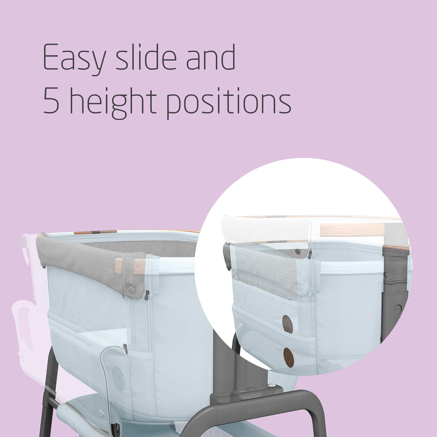 Thumbnail 2 de Maxi-Cosi Iora Co-Sleeper Crib: Foldable Bedside Cot for 0–6 Months