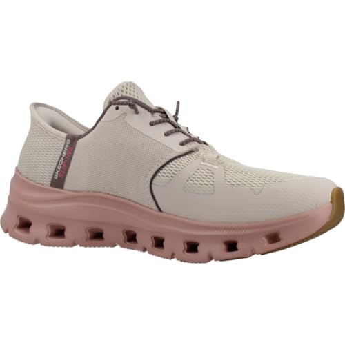 Thumbnail 6 de Skechers Damen Glide-Step Pro Slip-In Sneaker – Taupe Mesh/Multi Trim, 39.5 EU