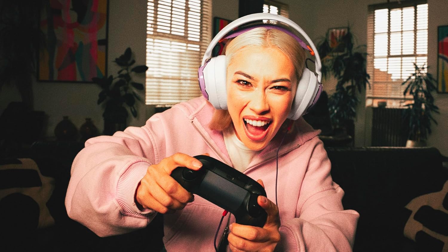 Thumbnail 4 de JBL Quantum 250 kabelgebundene Over-Ear-Gaming-Kopfhörer mit Mikrofon, Spatial Sound (weiß)