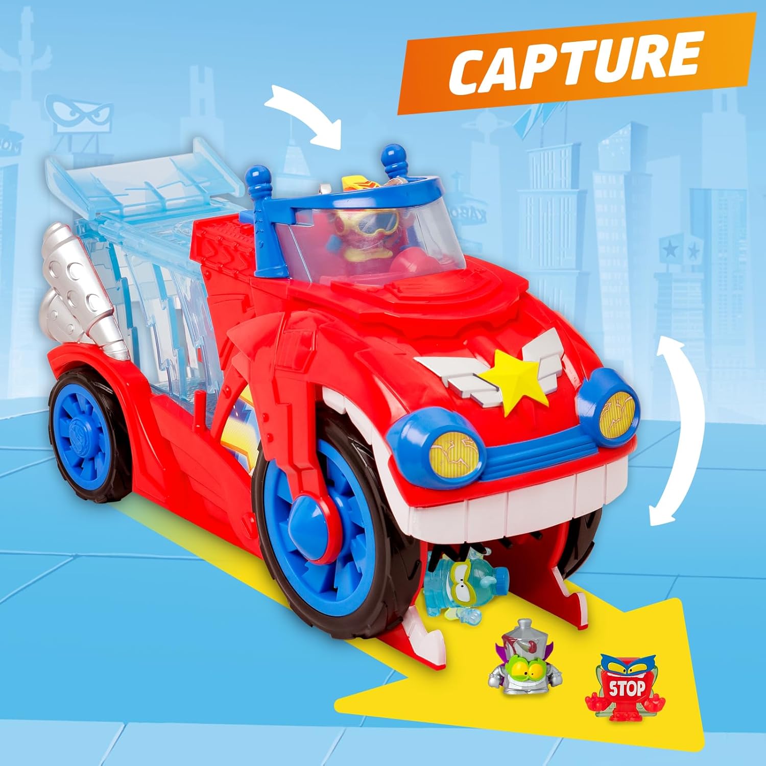 Thumbnail 5 de SUPERTHINGS – Véhicule Bite Attack de Doc Vroom (Kazoom Power) avec 1 véhicule et 1 Doc Vroom exclusif