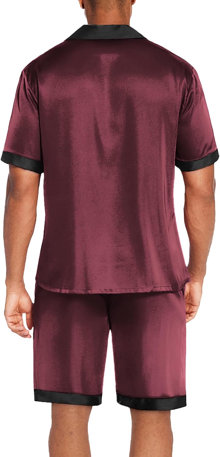 Thumbnail 2 de Ekouaer Men's Satin Pajama Set