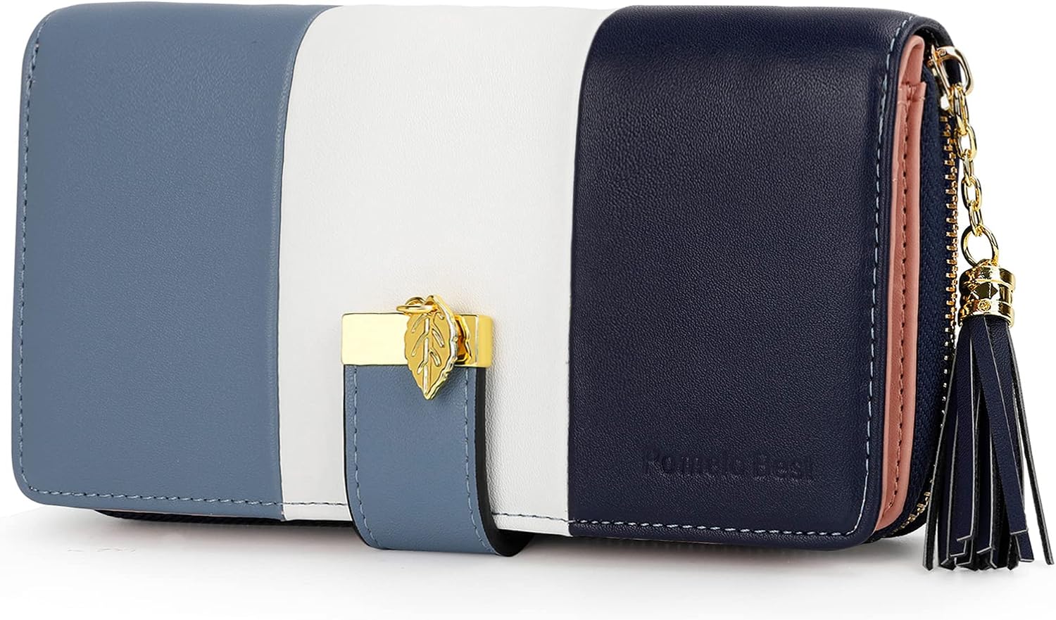 Detalle de Pomelo Best Damen-Geldbörse mehrfarbig gestreift mit RFID-/NFC-Schutz