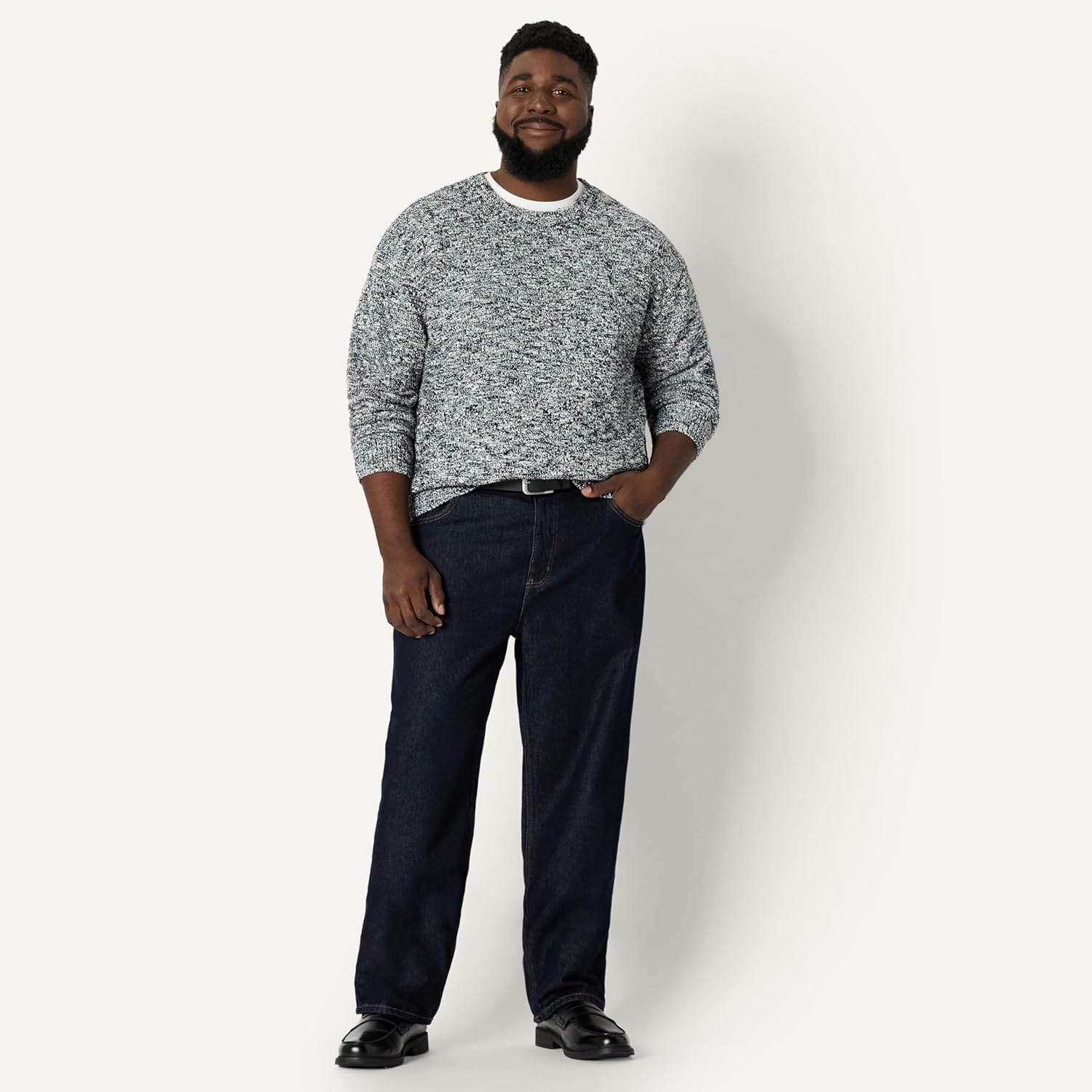 Thumbnail 6 de Amazon Essentials Men's Relaxed-Fit Multi-Colour Heavyweight Crewneck Pullover Jumper