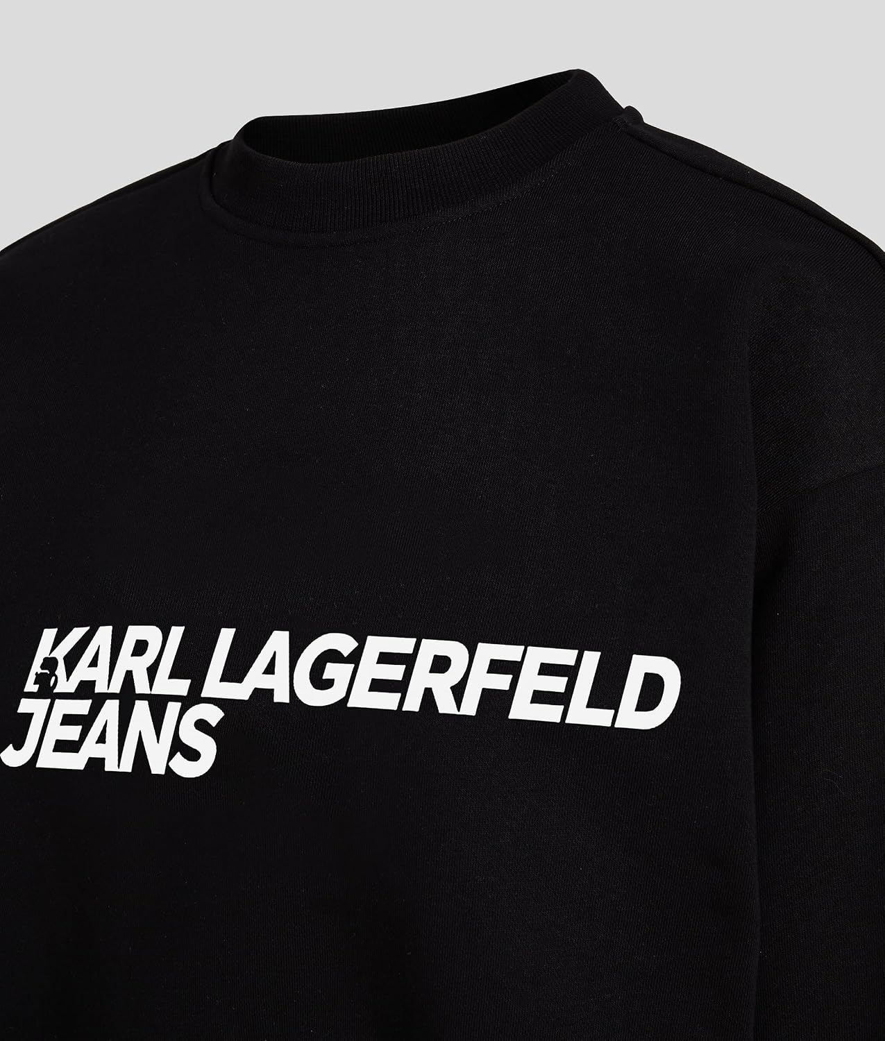 Detalle 2 de Karl Lagerfeld Jeans Donna Regular Essential Logo Sweatshirt