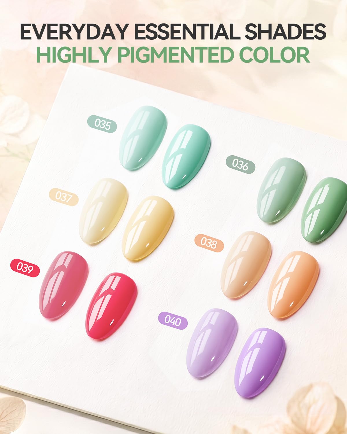 Detalle 2 de Makartt Gel Nail Polish Set, 15 mL