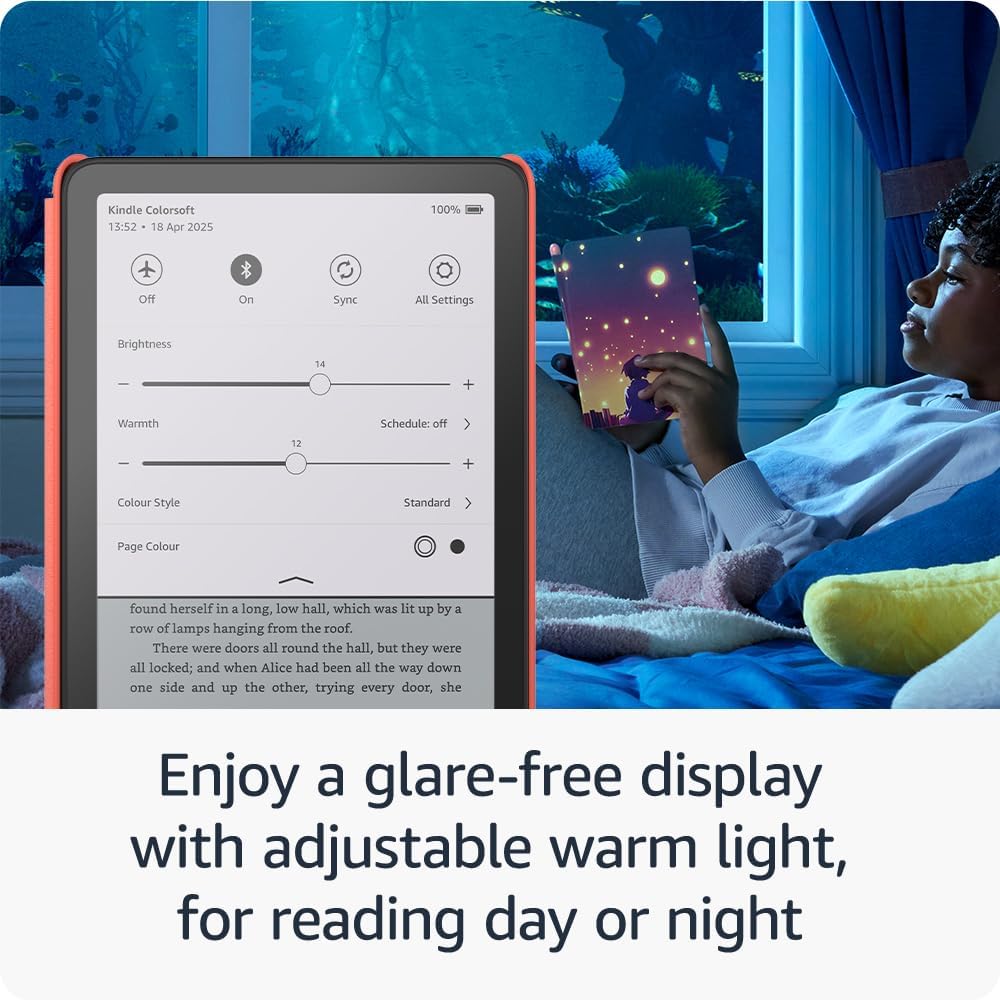 Thumbnail 6 de Amazon Kindle Colorsoft Kids (newest gen) with cover – 16 GB Starlight Reading