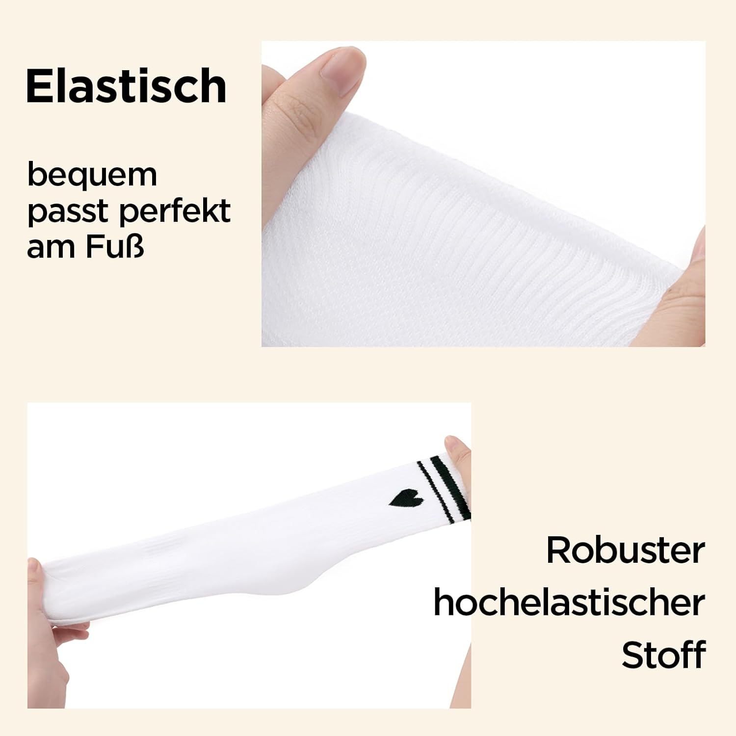 Thumbnail 4 de Briyat 5 paia di calzini sportivi da donna: comfort, traspirazione e vestibilità stabile