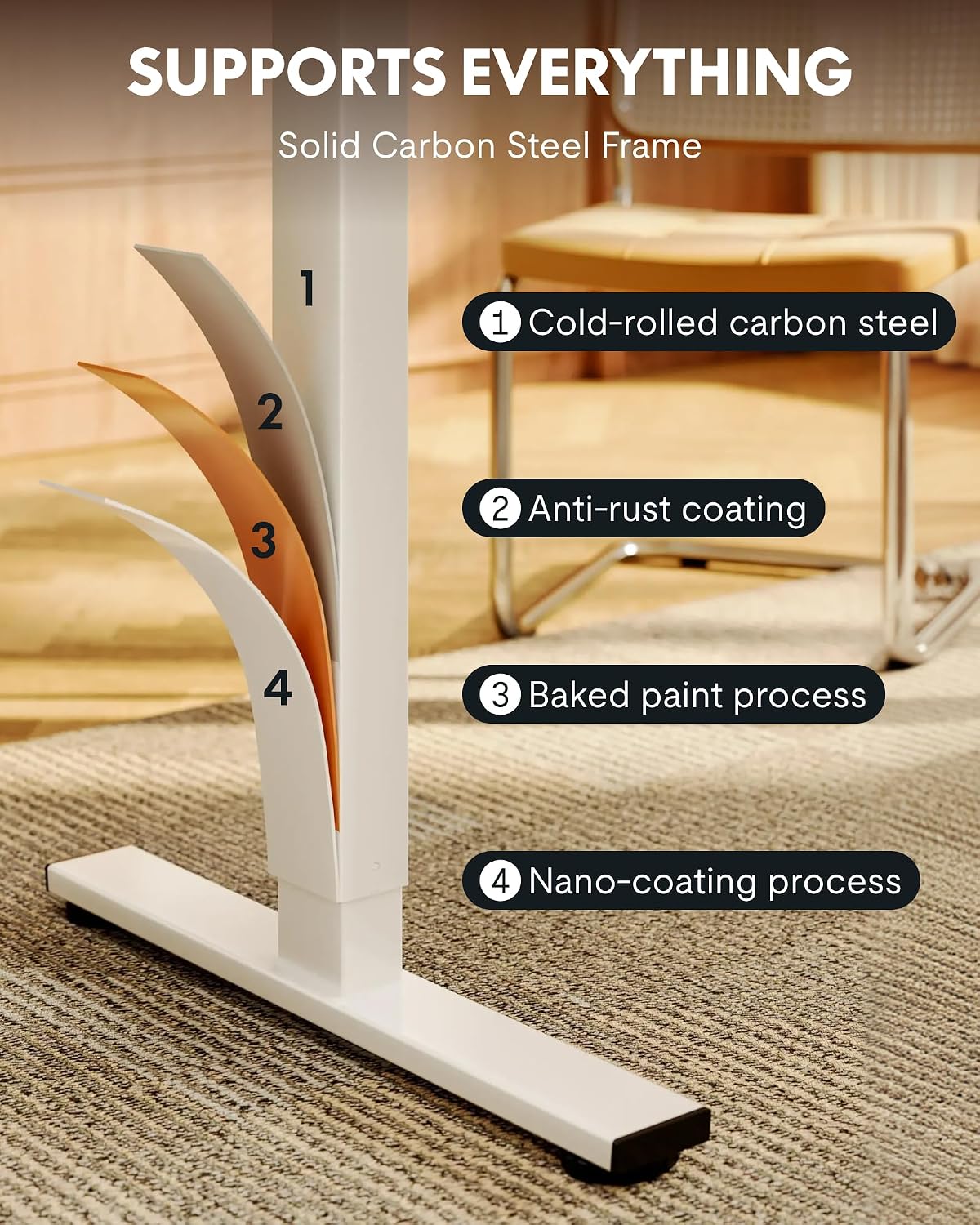 Thumbnail 6 de FLEXISPOT Standing Desk 48" x 24