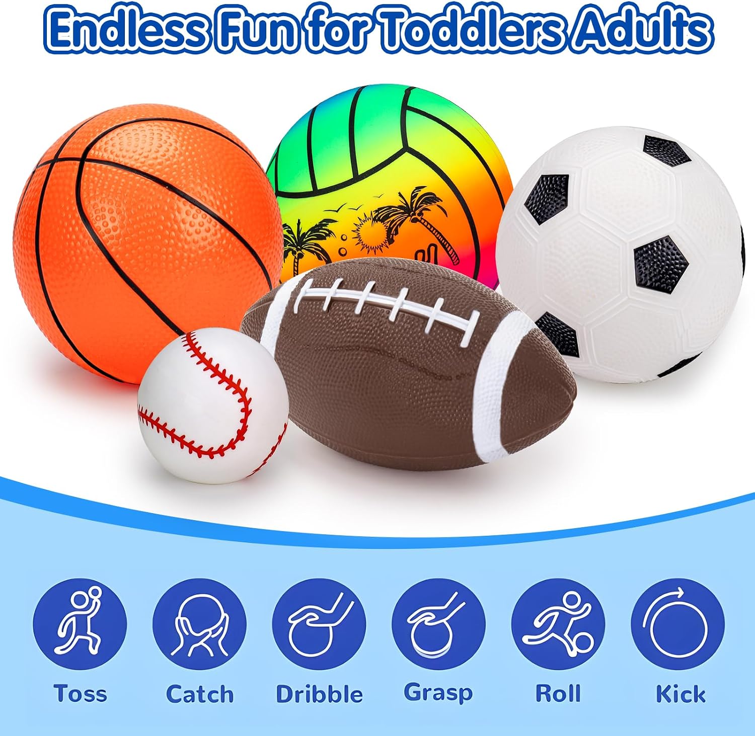 Thumbnail 2 de Lypsochaat Toddlers 5-Piece Ball Set