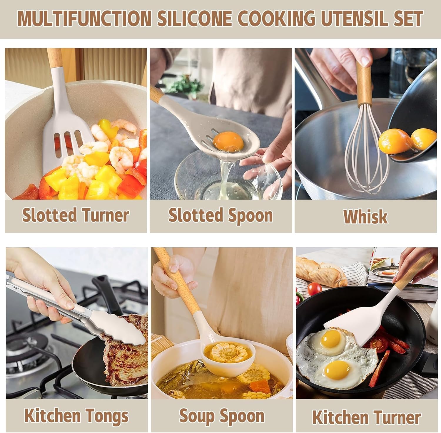 Detalle de Umite Chef 33-piece Kitchen Utensil Set