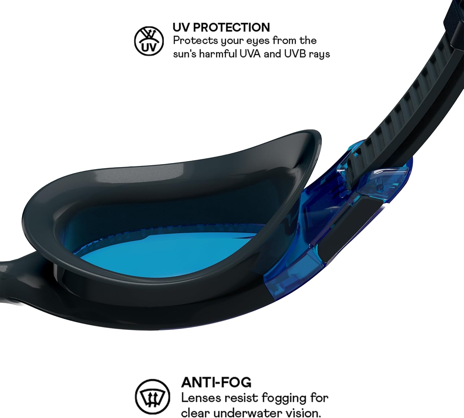 Thumbnail 1 de Speedo Swim Goggles Hydrosity