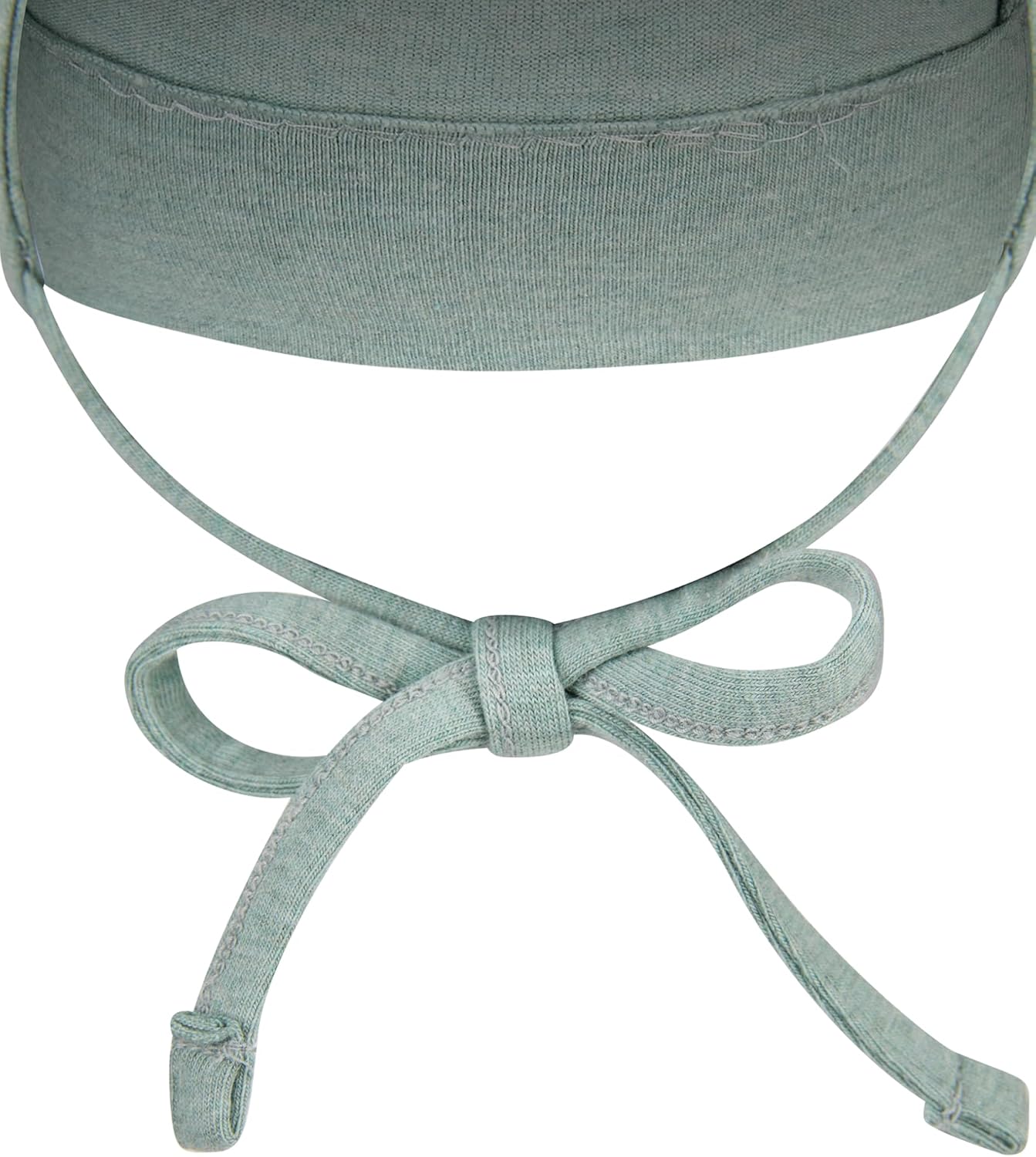 Detalle de Sterntaler OCS Beanie mit Umschlag – Bio-Melange-Singlejersey-Mütze mit Ohrenklappen (unisex) für Babys