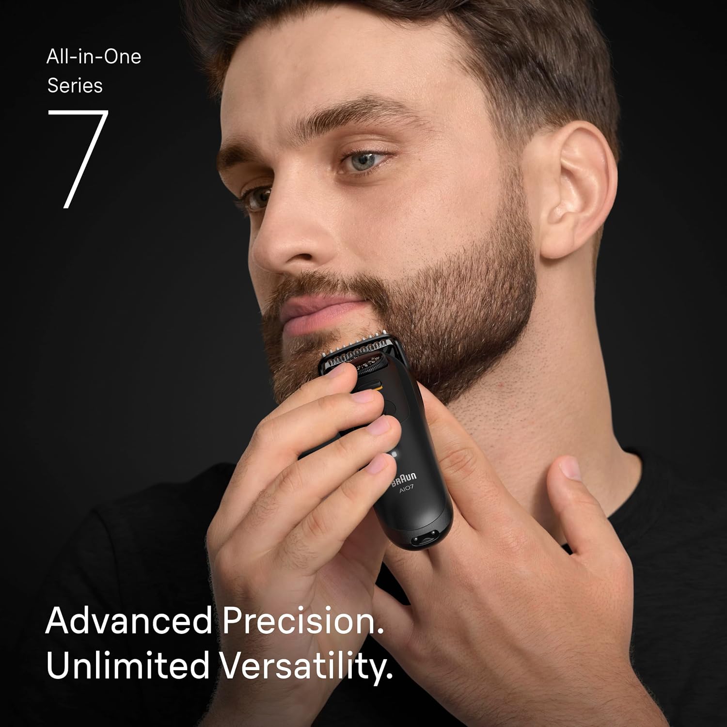 Detalle de Braun AIO7530 Series 7 PRO All-in-One Trimmer, Waterproof, 40 Length Settings
