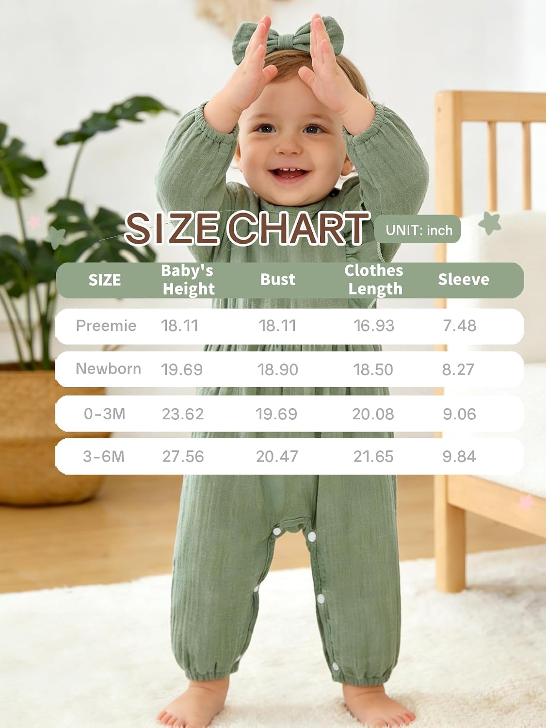 Thumbnail 6 de Twosya Baby Girl Romper in Cotton