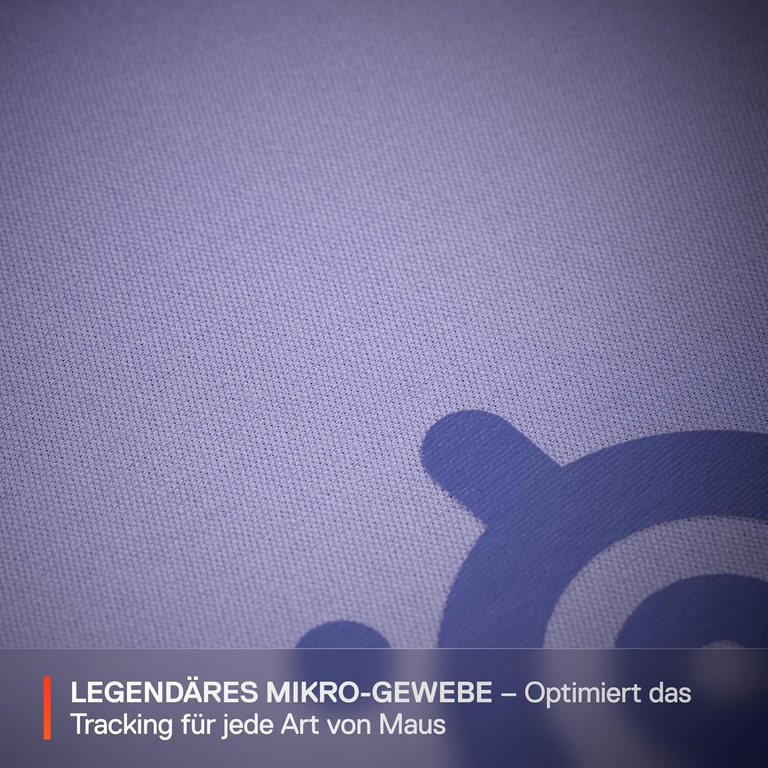 Thumbnail 2 de SteelSeries QcK Mauspad (mittel) – Lavendel – mit Anti-Rutsch-Gummierung, 320 x 270 mm