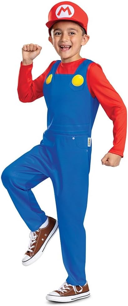 Detalle de Super Mario Bros DĂ©guisement Enfant M 7-8 Ans đ