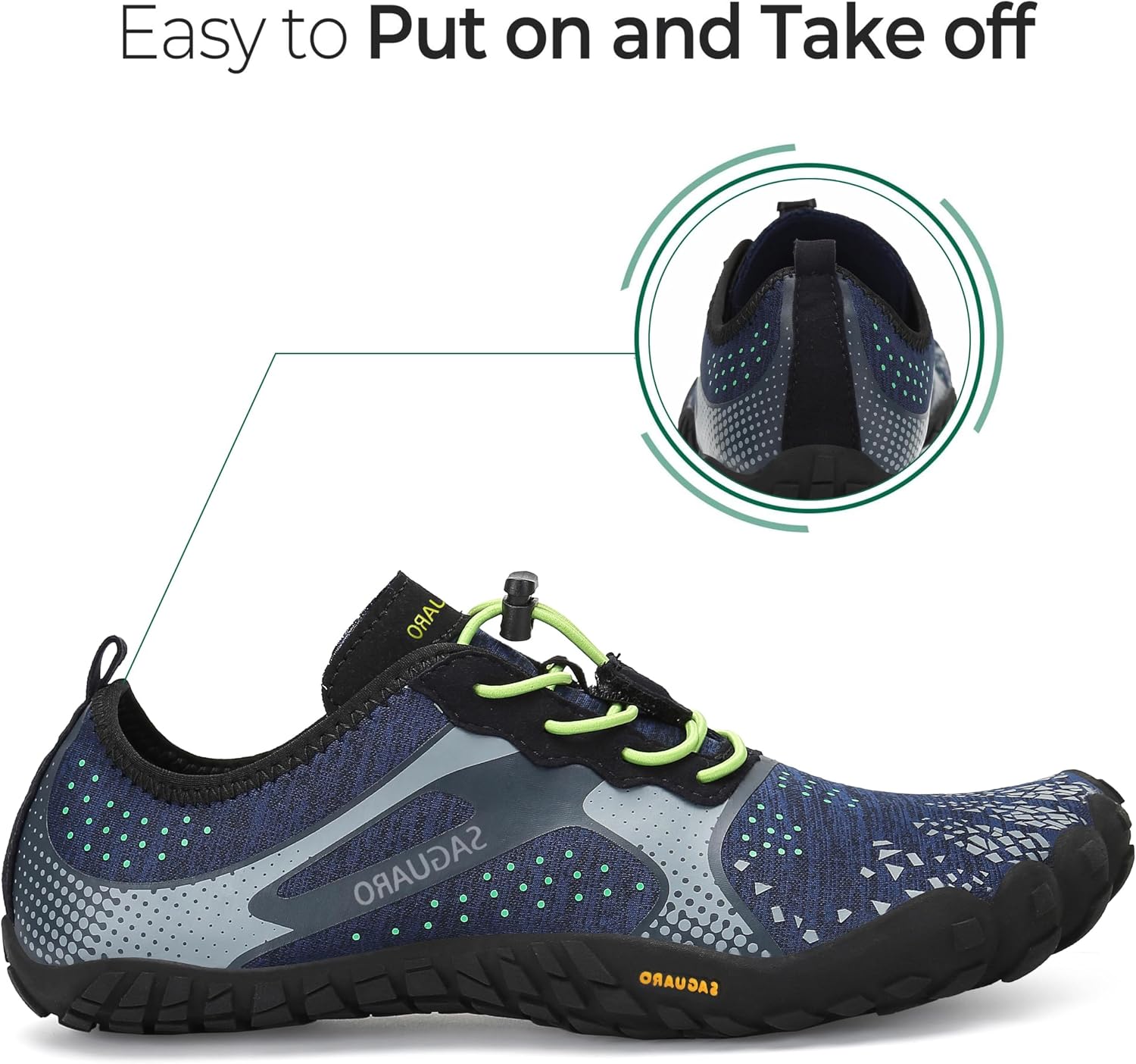 Detalle 1 de SAGUARO Barfußschuhe für Outdoor Fitness 35-48