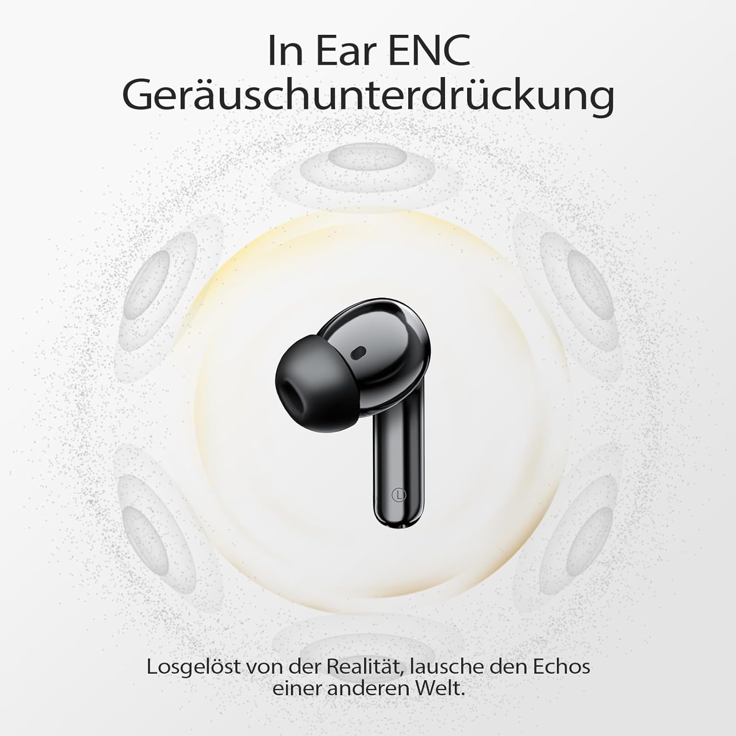 Thumbnail 1 de OWMSIC Bluetooth In-Ear Kopfhörer W70 Pro (Bluetooth 5.4) mit 4× ENC-Mikrofonen, 46 Std. Spielzeit und LED-Display