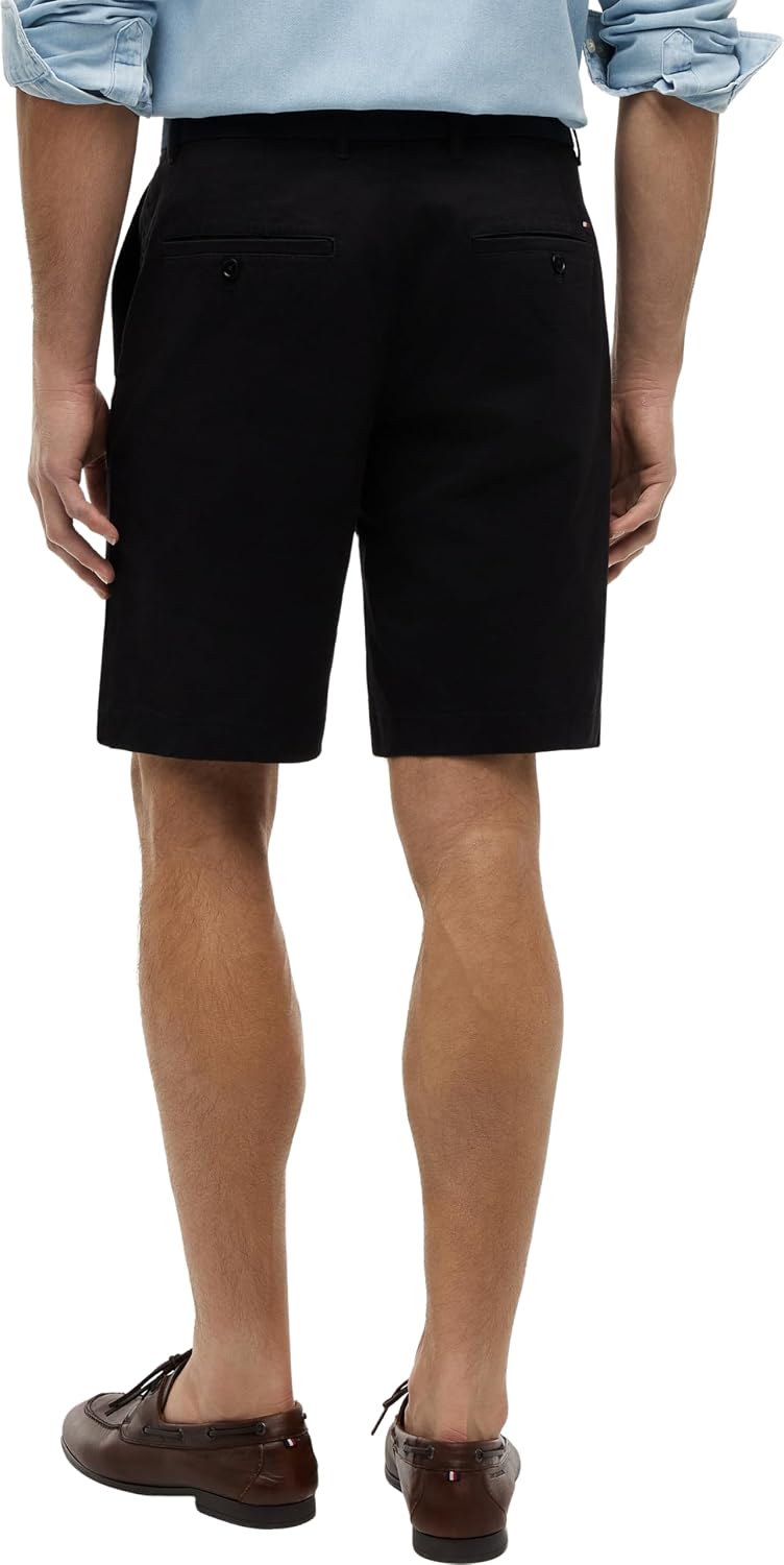 Detalle 2 de Tommy Hilfiger Denton Shorts 9.5" Twill mit Gürtel – Mw0mw42349