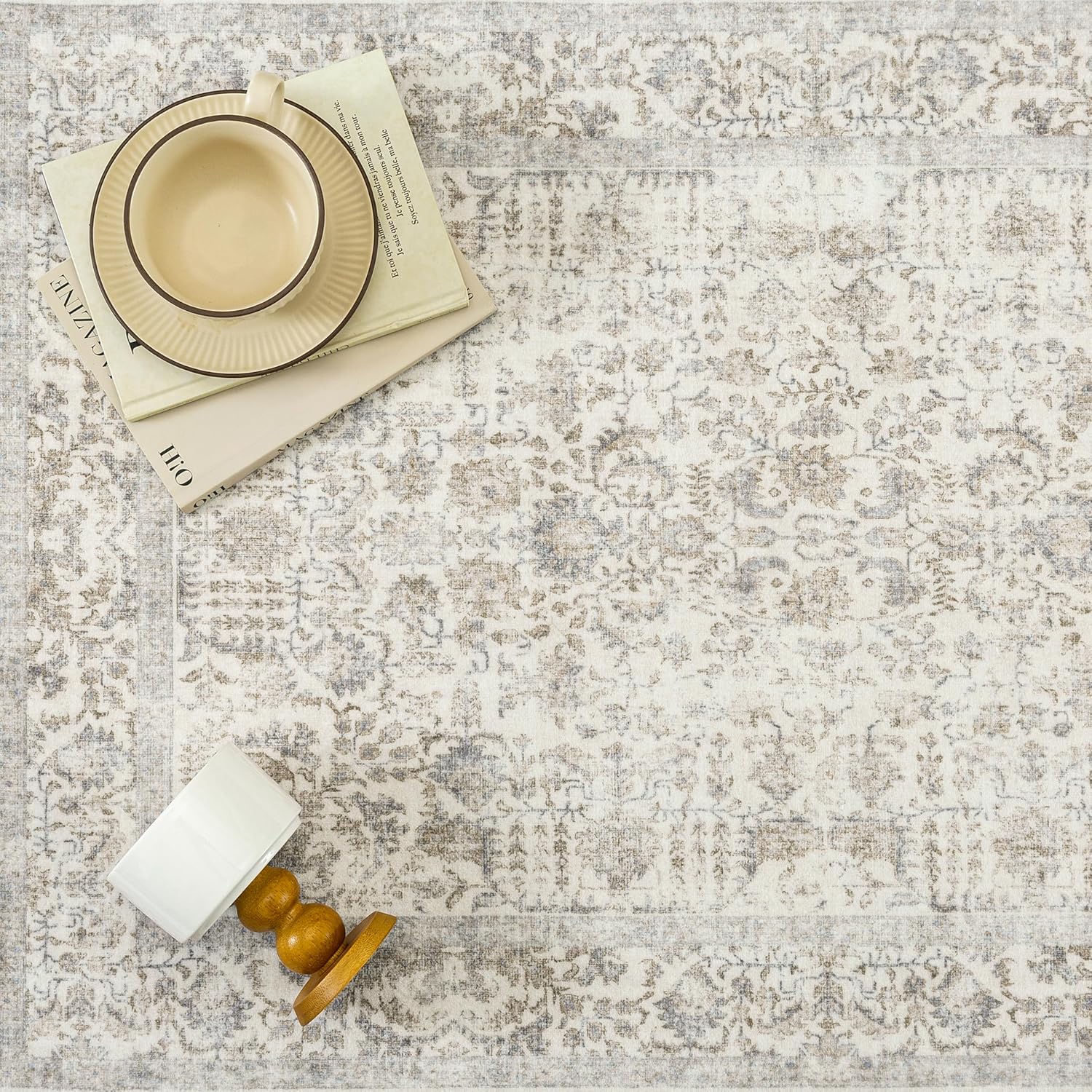 Detalle 2 de HUGEAR tappeto vintage 150x210 antiscivolo