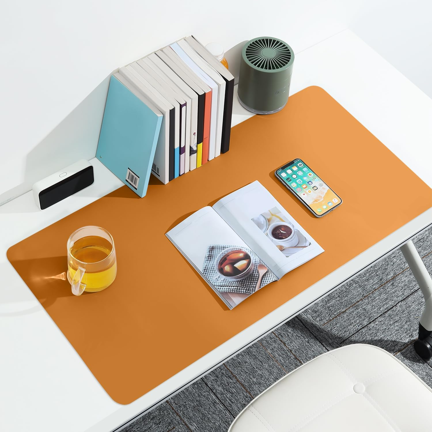 Thumbnail 4 de BUBM Multifunktionales Office-Mauspad 120 x 60 cm aus PU-Leder (wasserdicht, rutschfest)