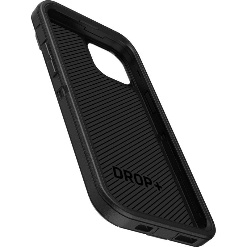 Detalle 2 de Funda OtterBox Defender Cover PC y goma negra para iPhone 15 Plus