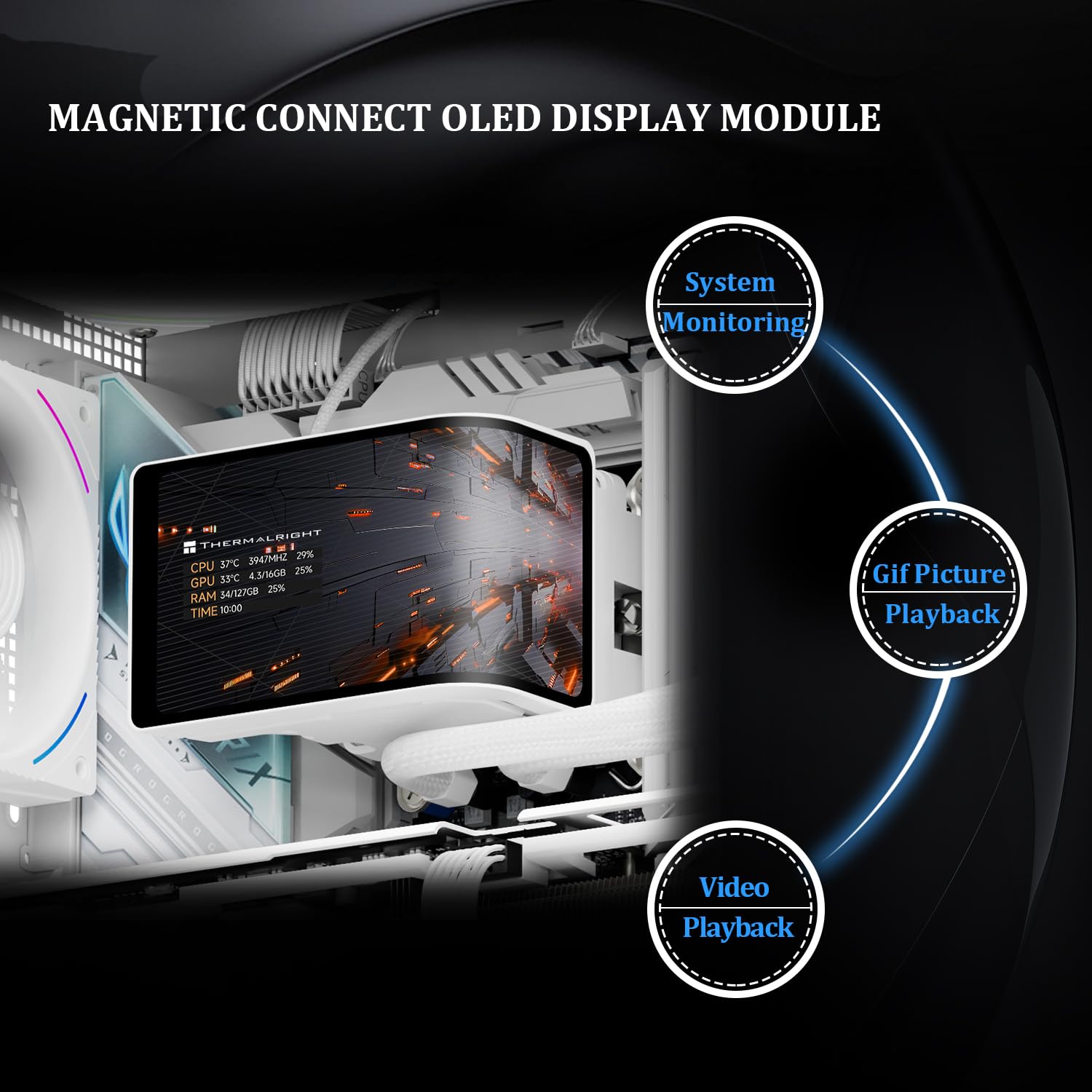 Thumbnail 3 de Thermalright Wonder Vision 360 Turbo 2400×1080 CPU cooler