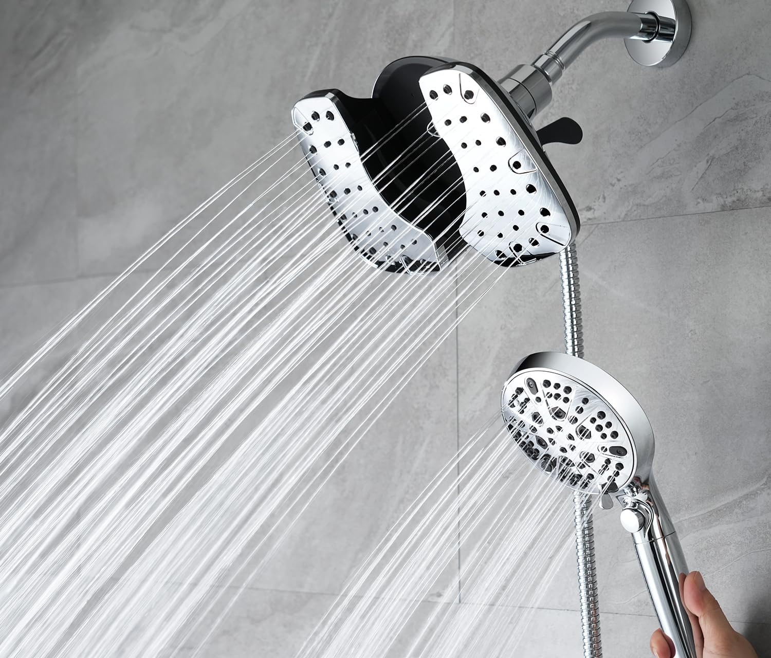 Detalle 2 de INAVAMZ 2-in-1 10" Shower Head 2.5GPM