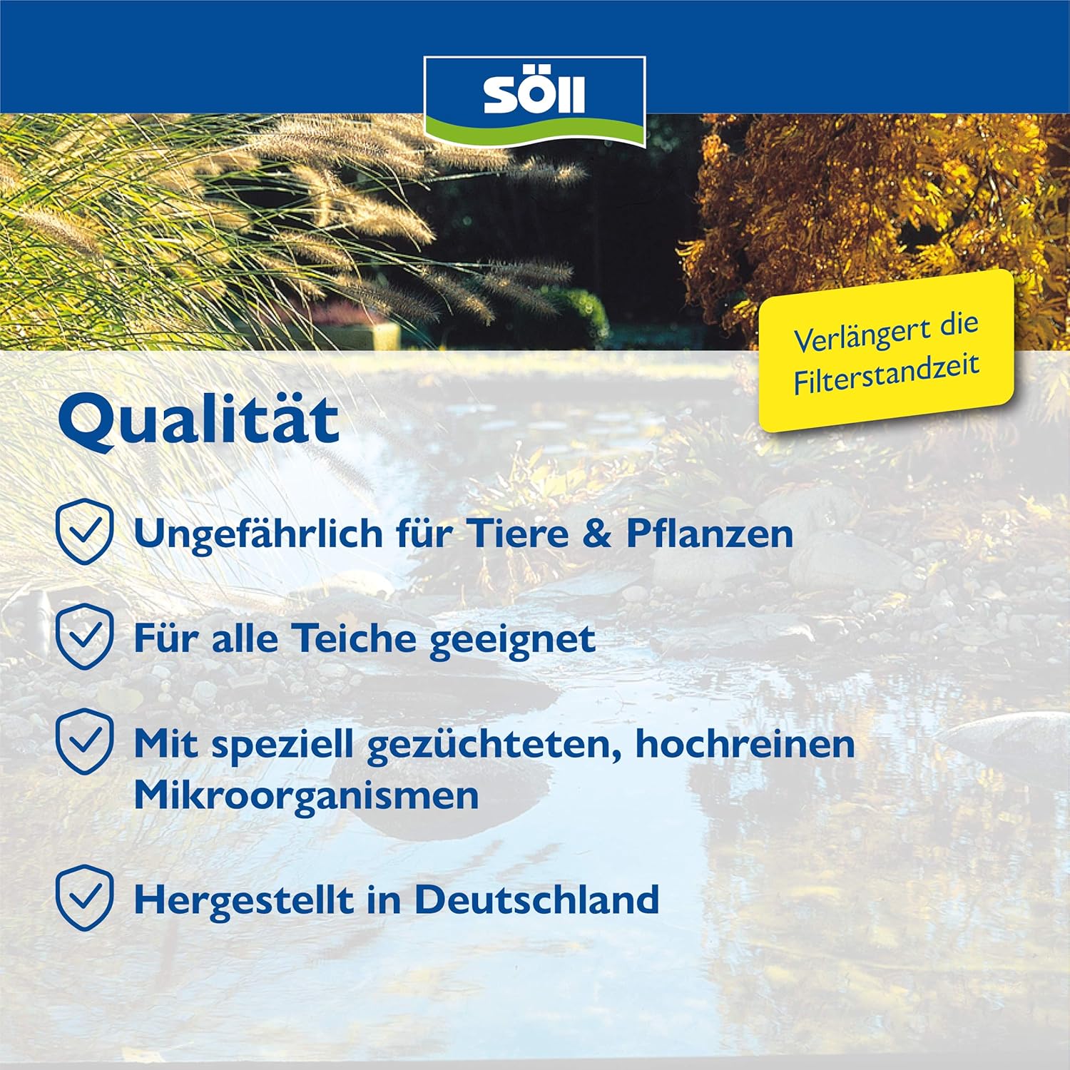Thumbnail 2 de Söll FilterstarterBakterien 100 g – Hochreine Mikroorganismen für den Gartenteich