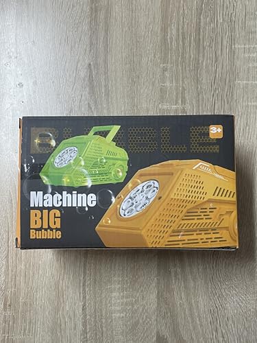 Thumbnail 8 de PANACARE Seifenblasenmaschine – Automatisches Blasenchaos mit Akku, LED-Licht & tragbarem Design