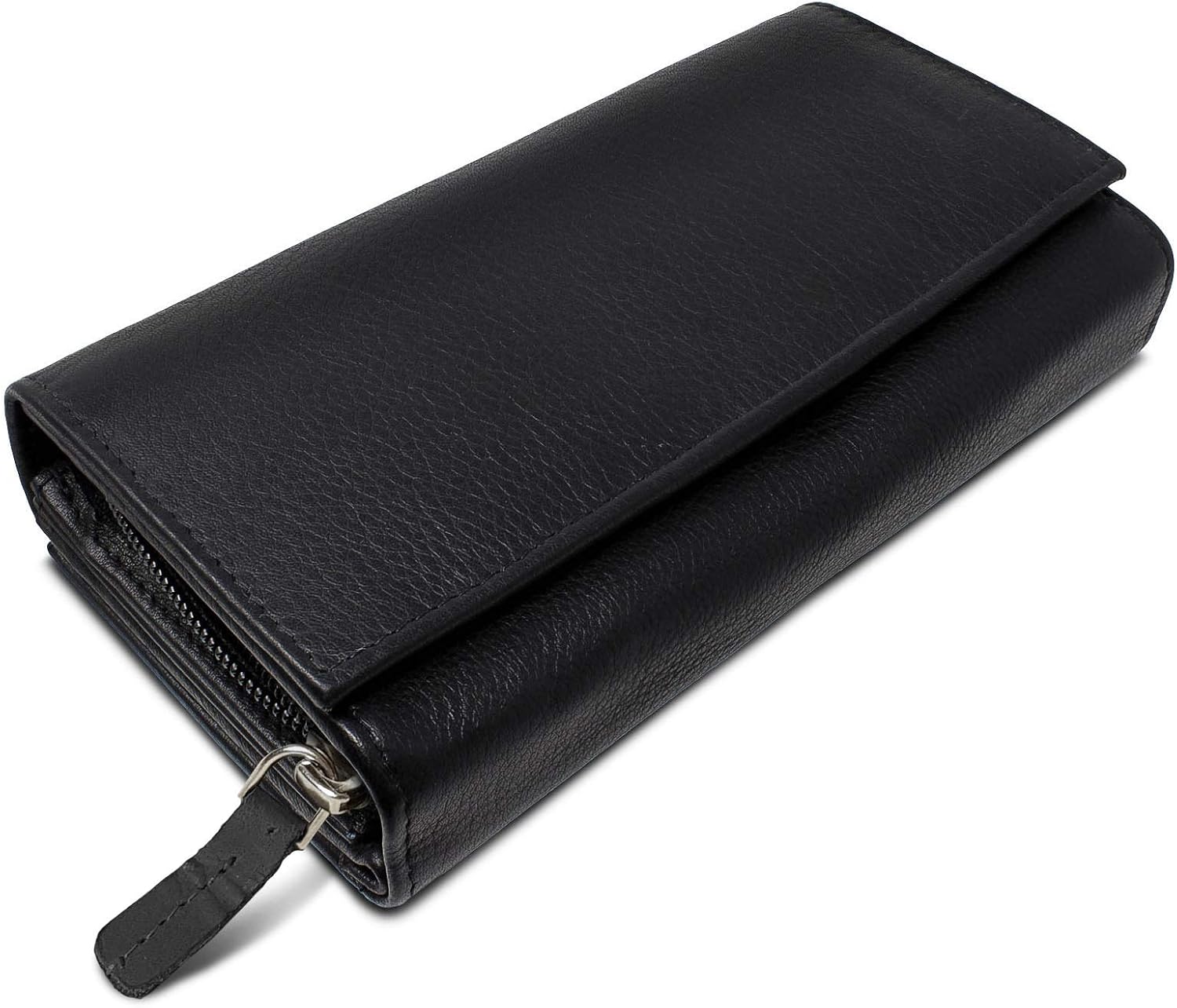 Detalle de ROYALZ Orelia Vintage Leder Geldbörse 18 Karten
