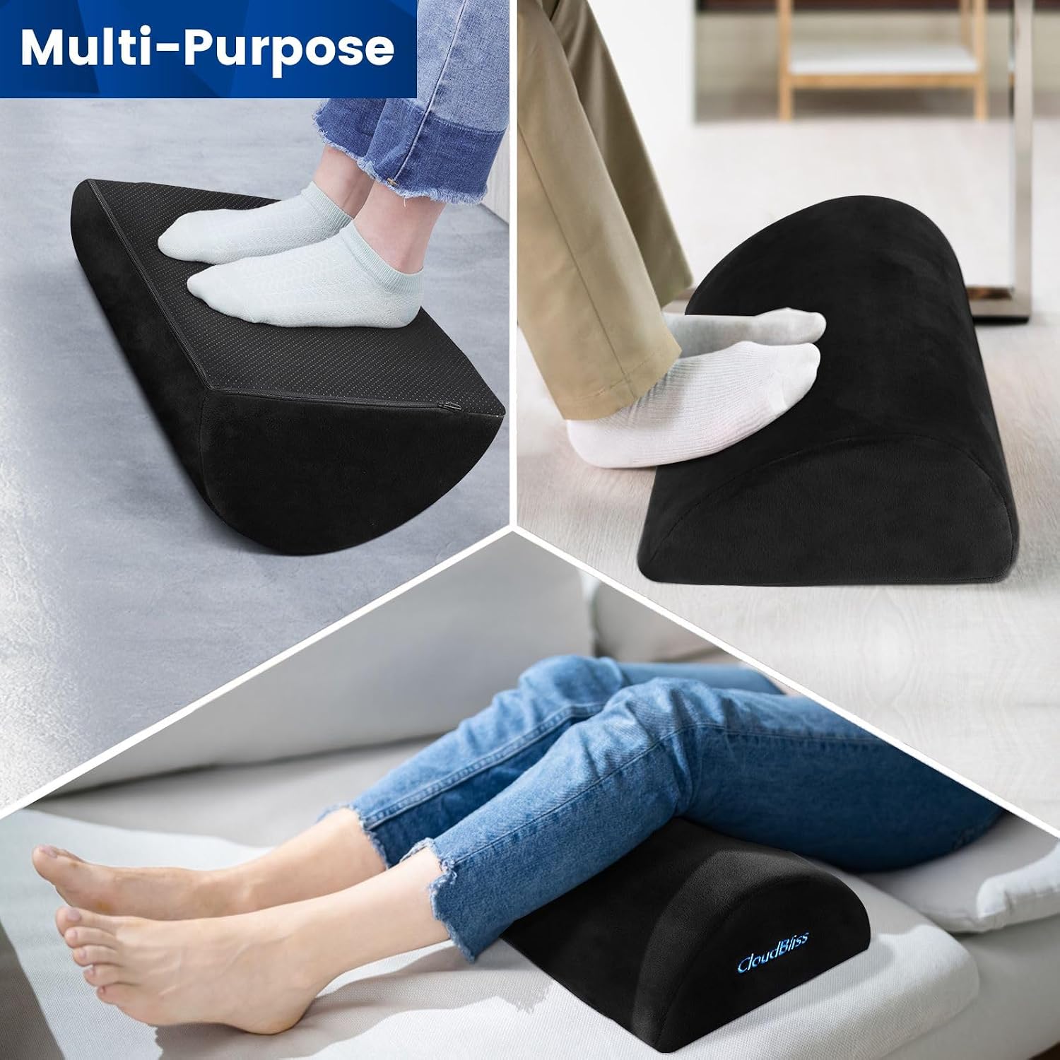 Thumbnail 6 de Under-Desk Footrest, Soft Foam