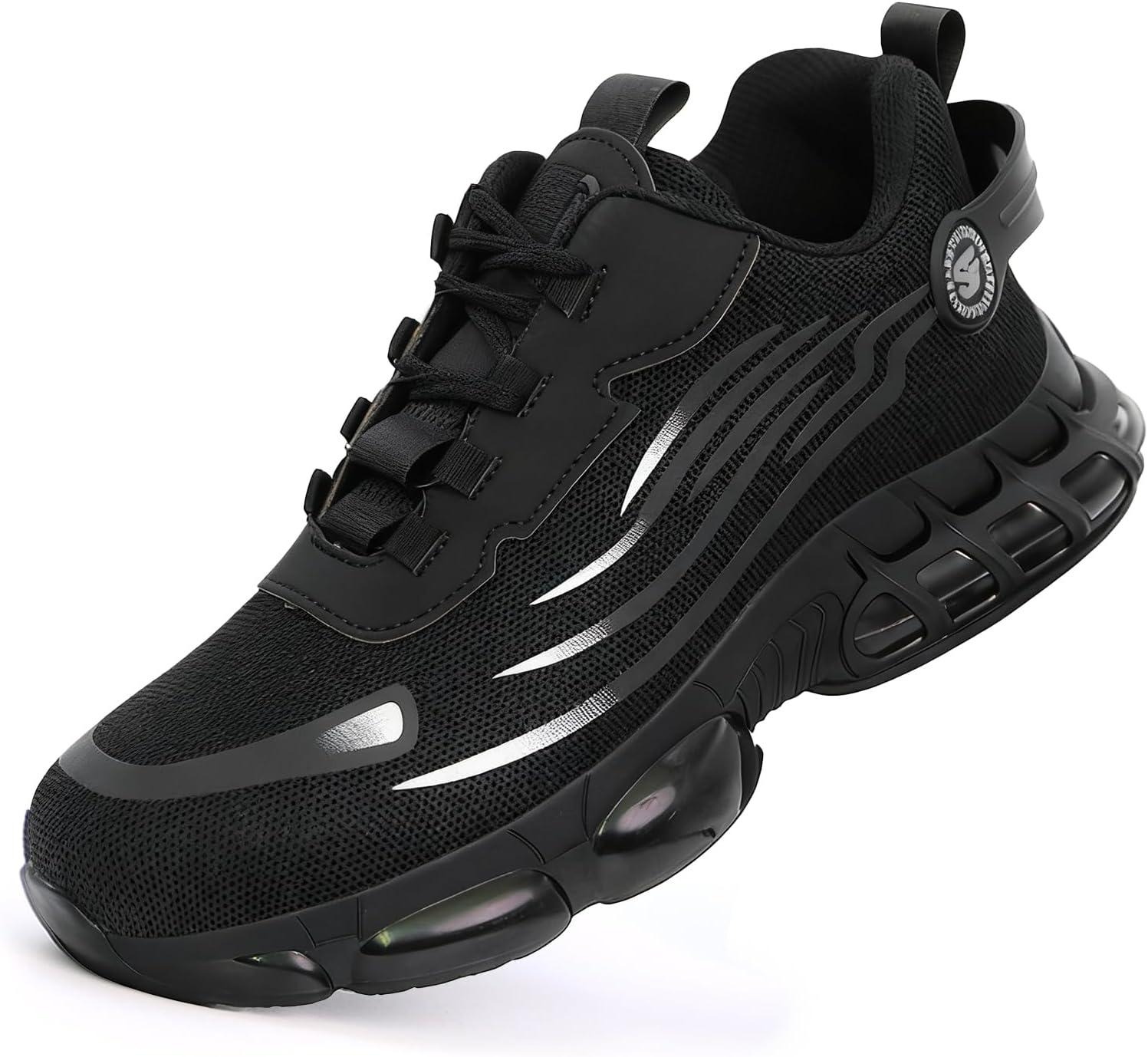 Thumbnail 2 de MOLLYBLOS Steel Toe Shoes for Men ⌚💥