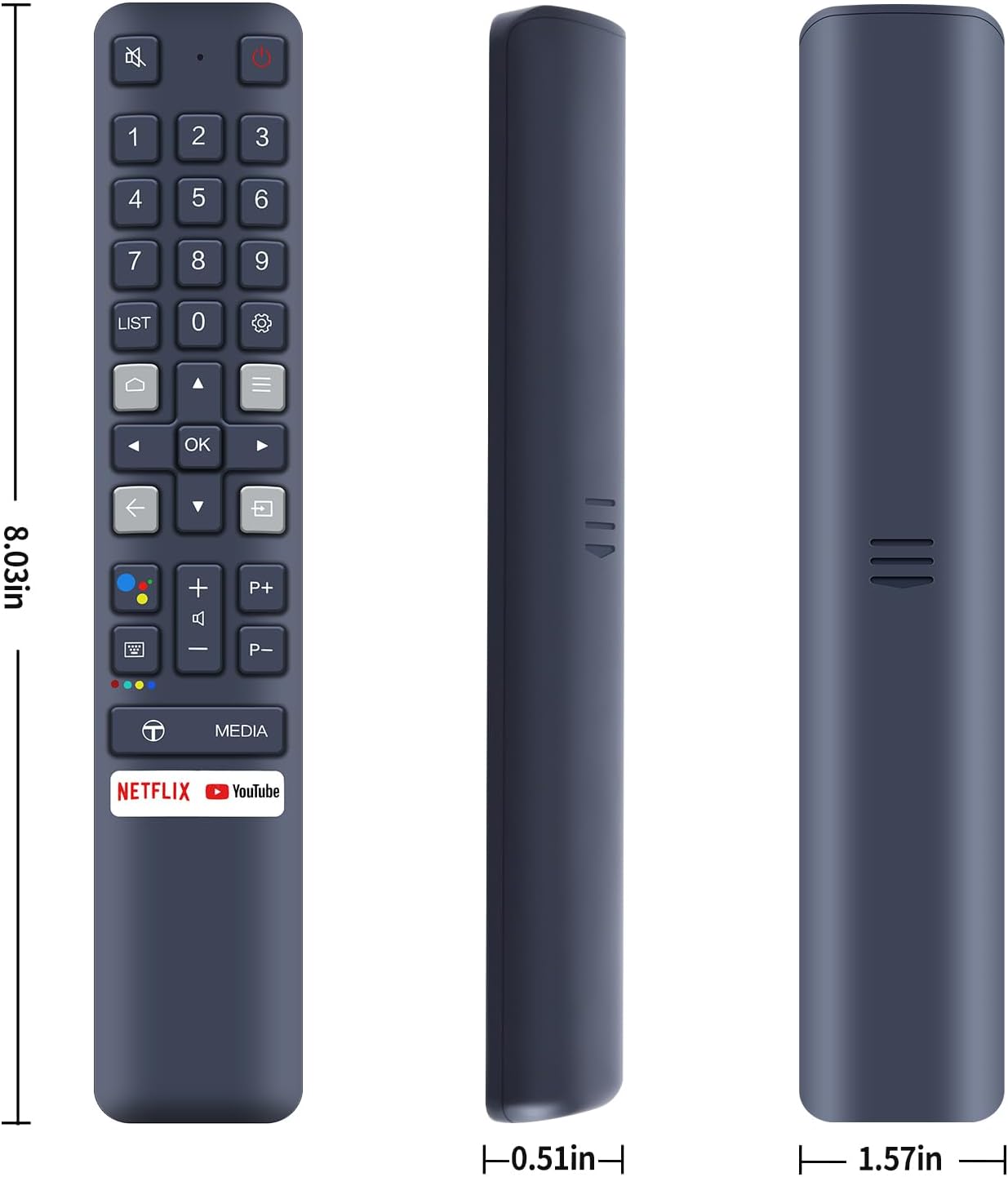 Thumbnail 4 de TCNOUMT RC901V remote for TCL 43-inch TV
