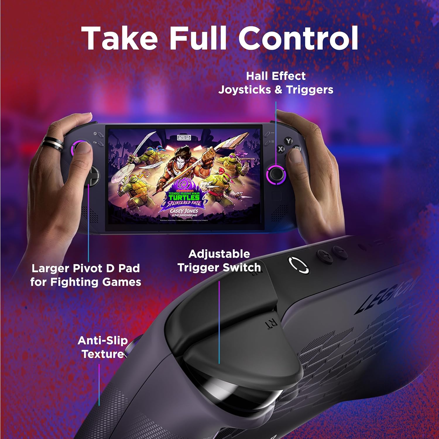 Detalle de Lenovo Legion Go S Gaming Console (8-Inch, Nebula Nocturne Black)