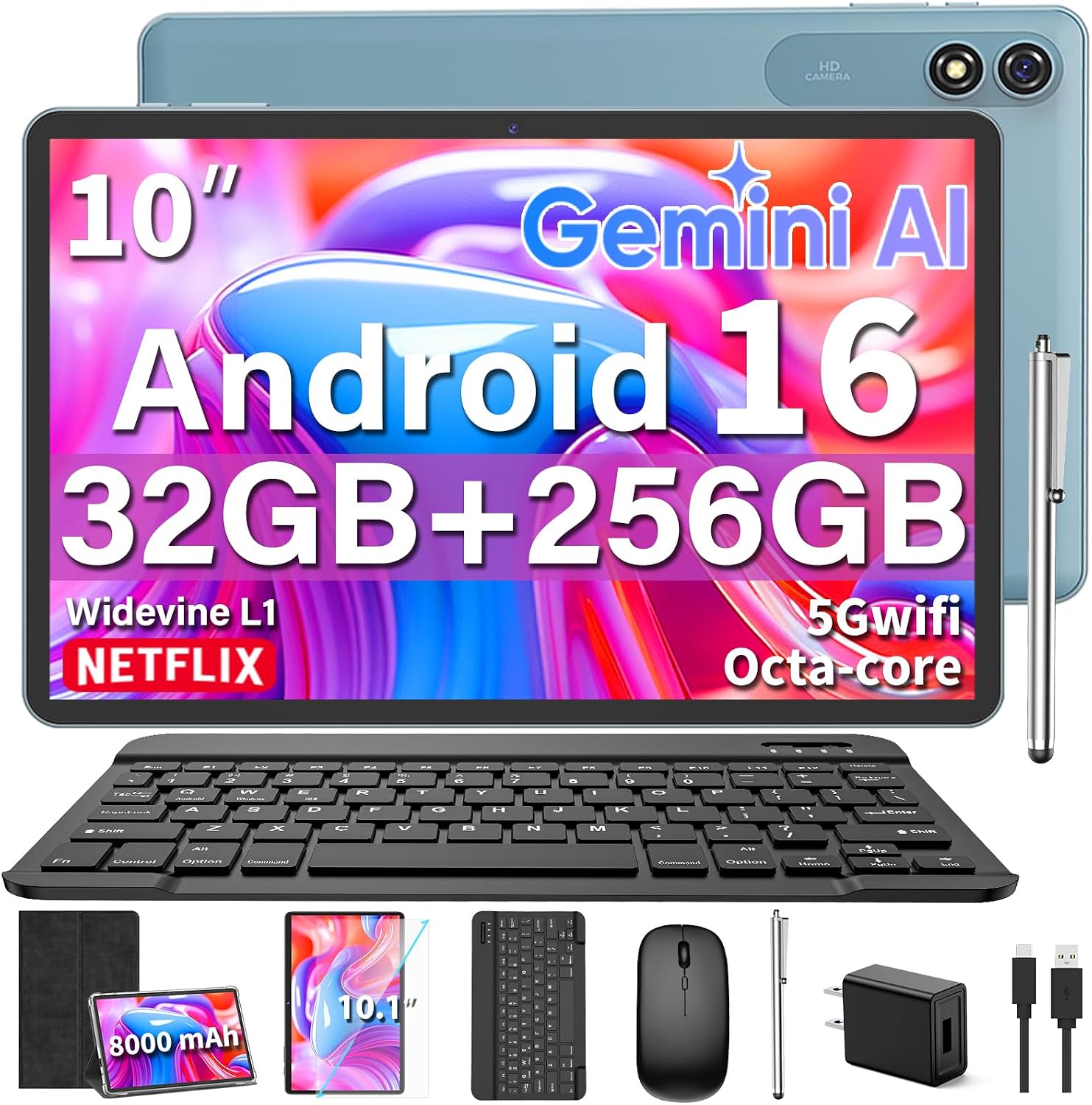 Detalle de YLEEBG Android Tablet, 10-Inch