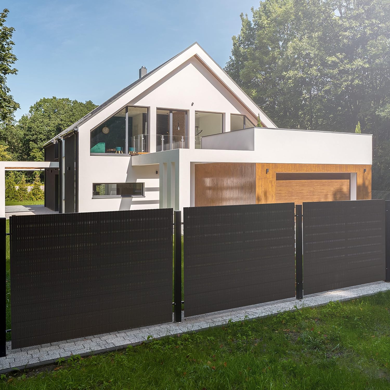 Thumbnail 5 de KESSER® Estera de Privacidad PVC para Balcón 🌥️ 80x300 cm
