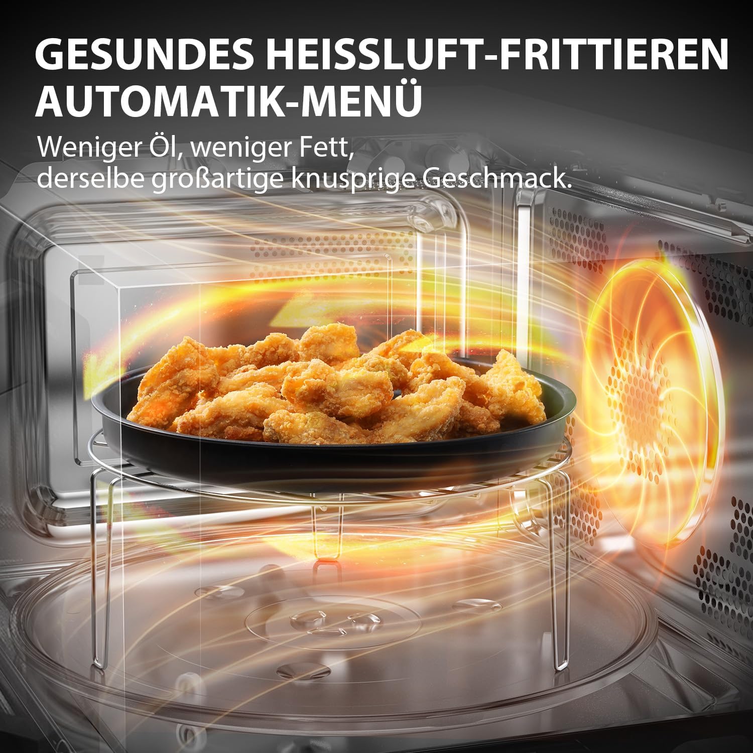 Thumbnail 1 de Toshiba MW3-AC26SFI(MG) Kombi-Mikrowelle 6-in-1 mit Grill, Heißluft, Dampfgarer und Origin Inverter