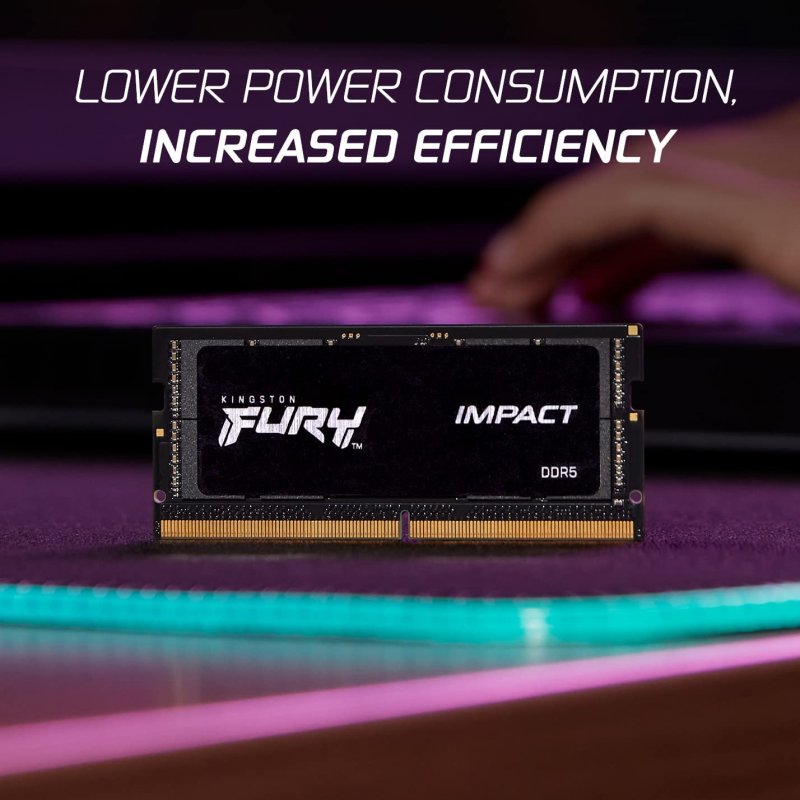 Thumbnail 1 de Kingston FURY Impact SO-DIMM DDR5 32 GB, 4800 MHz 💻