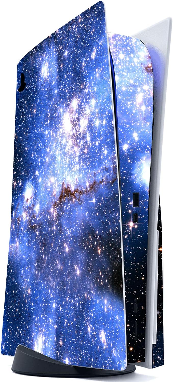 Detalle 1 de playvital Blue Galaxy PS5 Full Set skin