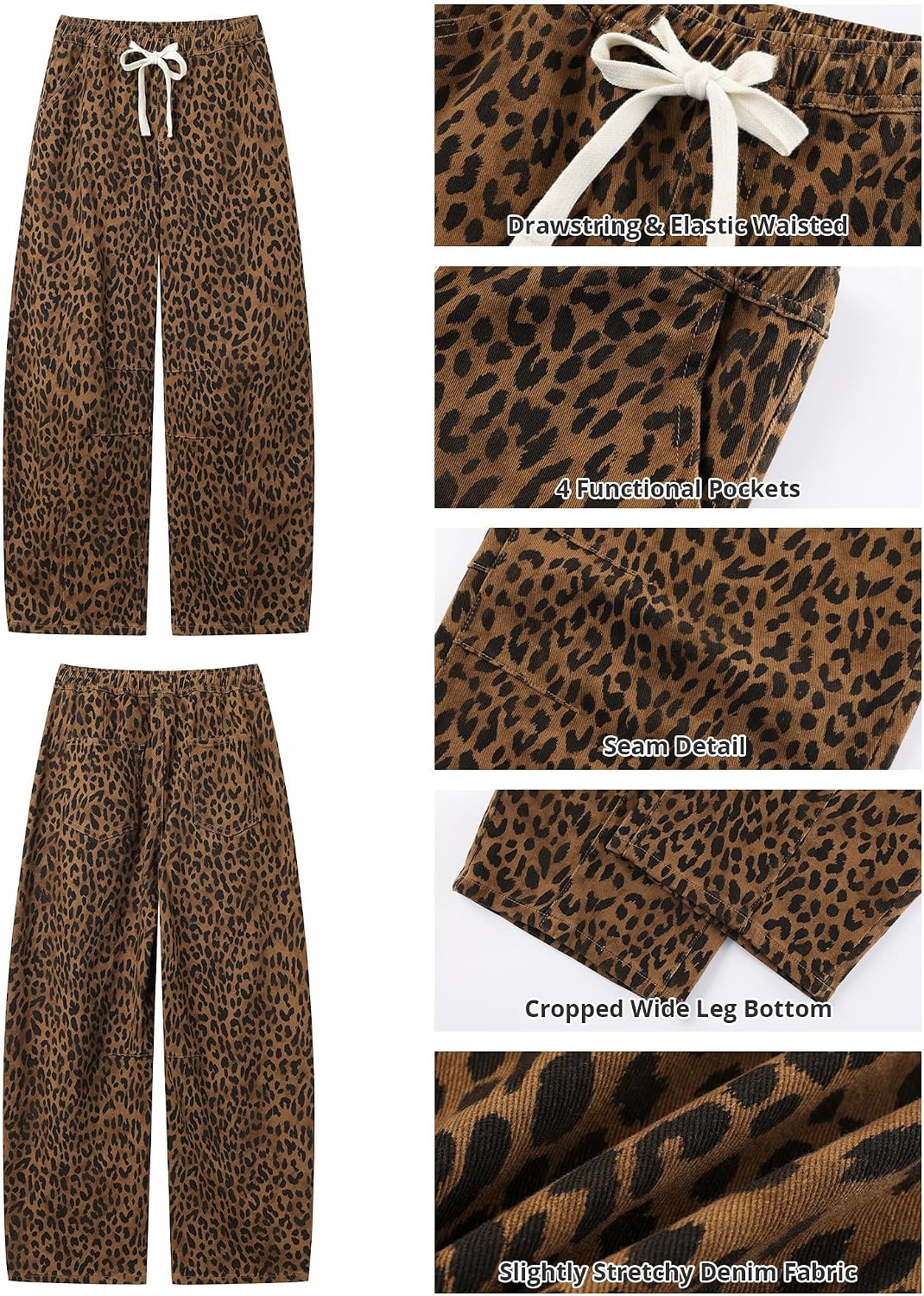 Thumbnail 5 de GRAPENT Barrel Jeans High Waisted 27" Inseam