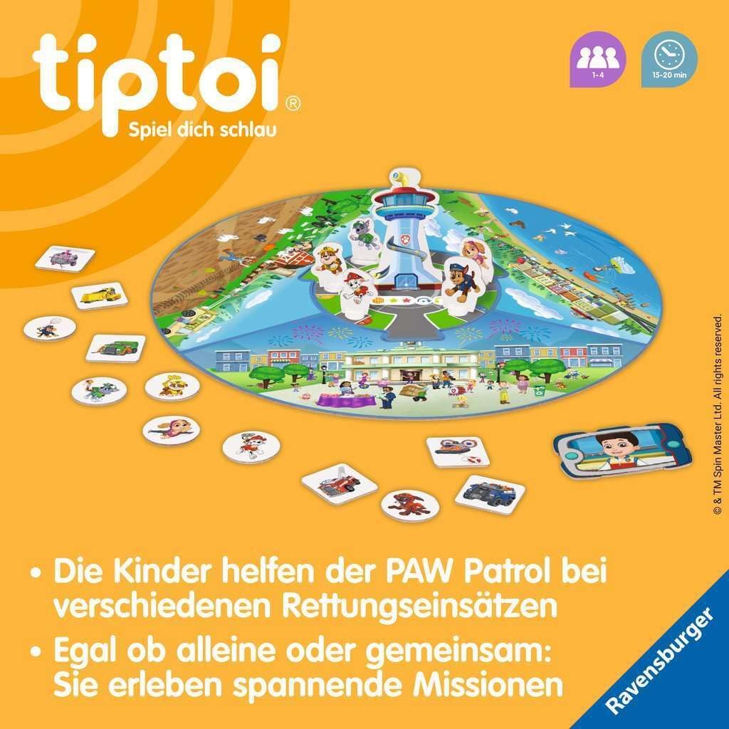 Thumbnail 4 de Ravensburger tiptoi 00202 PAW Patrol-spel met coöperatieve reddingsmissies