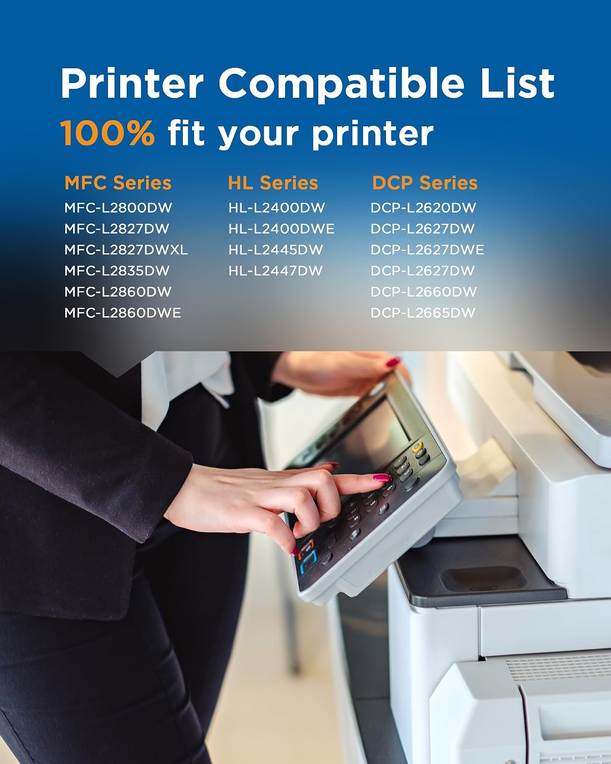 Detalle de Timink TN2510/TN2510XL black toner (with chip) for Brother laser printers