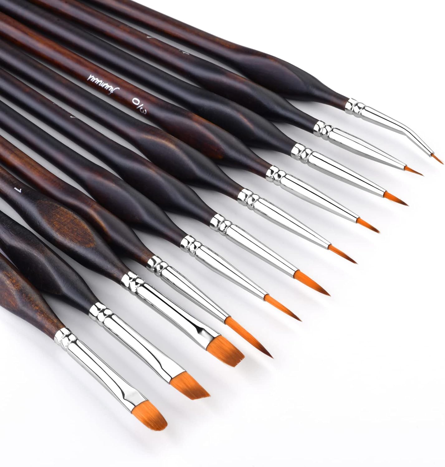 Thumbnail 1 de Detail Paint Brush Set – 11Pcs Fine Brushes for Miniatures and Models