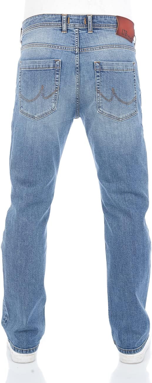 Thumbnail 2 de LTB Jeans Herren Stretch PaulX Straight Fit Jeanshose (Denim Blau/Schwarz) – Größen 28 bis 40